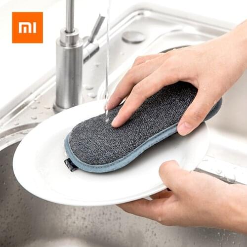 Xiaomi Cleaning Brush Dish Pot Bowl Plates Cookware Washing Brush Decontamination Oil Absorption Kitchen Accessories Gadgets