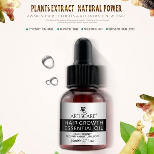 20ml Hair Essential Oil Nourishing Hair Lotion Hair Growth Oil Deep Moisturizing Nourish Pure For Dry Scalp Hair Care TSLM1