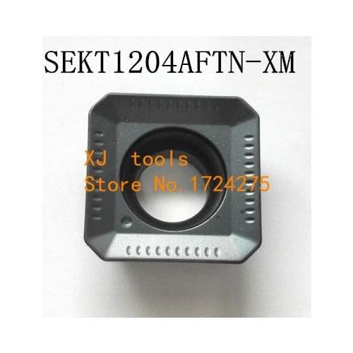 Free shipping 10pcs CNC Carbide blade, SEKT1204AFTN milling insert,numerical control lathe tool Suitable for steel