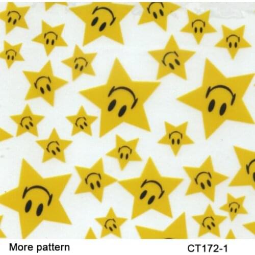 C001 Printing Materials 50 square Width 1m cartoon pattern water transfer film