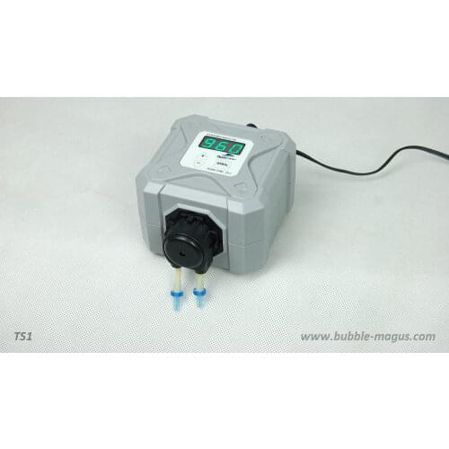 Bubble Magus TS1 Single Dosing Pump.Auto Dosing Pump for Coral Reef Aquarium 4 Pump Head for Marine Aqua