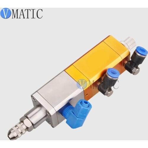 Free Shipping Pneumatic Single Glue Liquid Suck Back Dispensing Cylinder Valve Glue Dispense Nozzle Dispenser Controller Gun