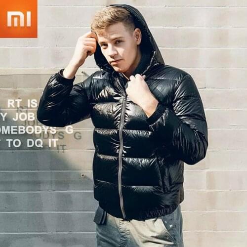 Xiaomi SKAH Down Jacket Warm Winter Coat Light And Soft Lock Temperature Double-Layer Anti-Drilling Velvet Fashion Clothes