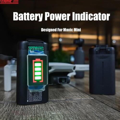 STARTRC Mavic Mini Battery Power / Battery Capacity Indicator For DJI Mavic Mini Drone Battery Expansion Accessories