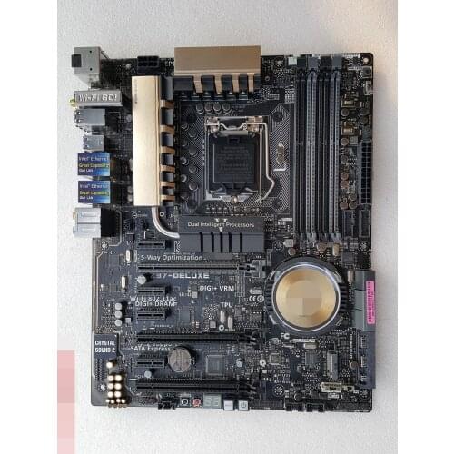 Z97-DELUXE (NFC & WLC) for ASUS High-performance motherboard LGA1150 DDR3