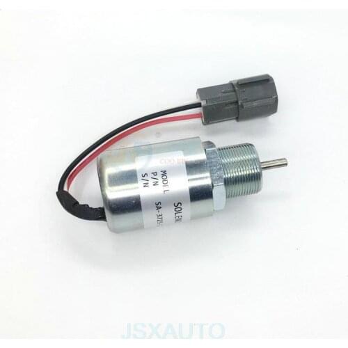 Excavator accessories For KUBOTA 1751ES SA-3725 Flameout switch Flameout solenoid valve