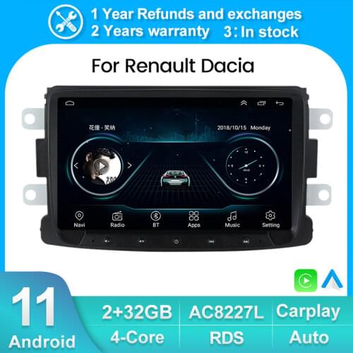 Android Car Radio GPS Navigation Player For Renault Dacia LOGAN ,Sandero,Duster,Lodgy,Lada,Xray,Captur,Dokker Support WiFi BT