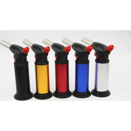 Butane Micro Welding Torches Gas Torch Welding sstrong fire for Dental Jewelry Cooking Baking Spray Gun colourful