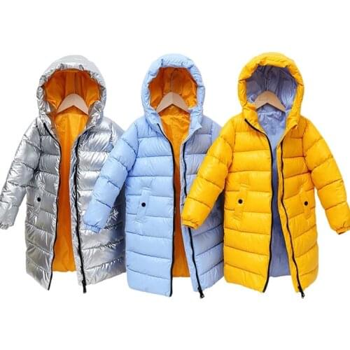 Kids clothes girls boys winter jacket toddler girl winter clothes bubble coat down jackets for teenage girls baby coat Long coat