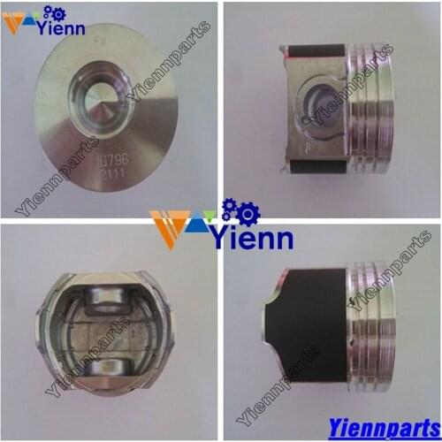 For Kubota V2403 V2403-M Piston With ring set1G868-21112 V2403T V2403E V2403B Diesel engine repair parts