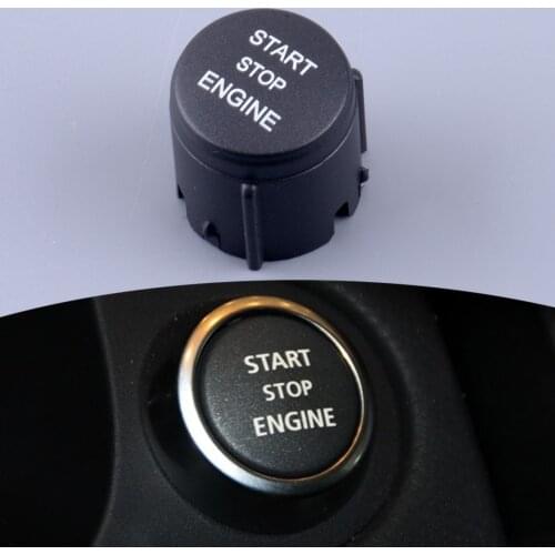 ABS Start Stop Engine Switch Cover Black Fit for Land Rover Range Rover Sport Discovery 2010-2013
