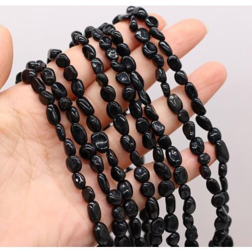 Hot Selling Natural Stone Irregular Obsidian Loose Beads For DIY Jewelry Making Necklace Bracelet Earrings Accessory