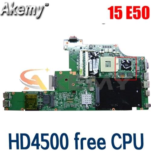 For Lenovo Thinkpad Edge 15 E50 laptop motherboard DA0GC6MB8F0 HM55 DDR3 GPU HD4500 FUR 63Y2144 free CPU has been 100% tested