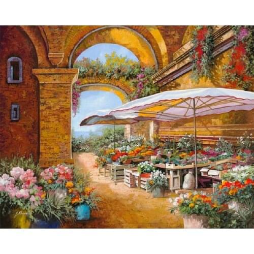 MHD 5D DIY Diamond Embroidery Flowers and plants Cross Stitch Crystal Diamonds Set Unfinished Decoration DIY Diamond