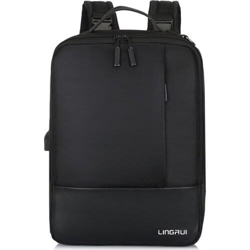 Multifunctional USB Charging Computer Backpack Men Big Capacity School Bags Man Fashion Backpacks Waterproof Business Laptop Bag