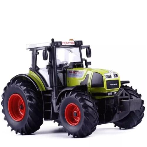 1: 32 alloy tractor model farm mechanical simulation toy children tractor birthday gift