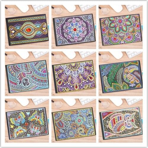New DIY diamond painting notebook diary special diamond embroidery diamond cross stitch craft gift