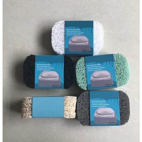 4PC Soap Saver Pad Soap Saver Soap Lift for Soap Soap Holder Accessory Soap Saver Bundle Drains Water Circulates Air UD8