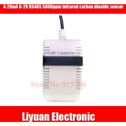 RS485 Modbus Carbon Dioxide Sensor / CD10 infrared carbon dioxide transmitter / 4-20MA gas detection sensor With display CO2