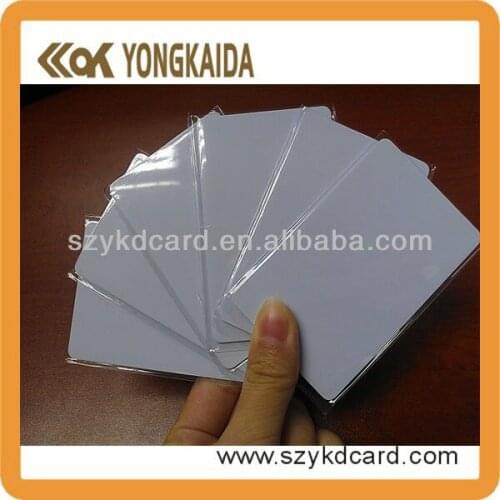 125khz RFID Smart card T5577 rewritable blank PVC card writable for inkjet printer