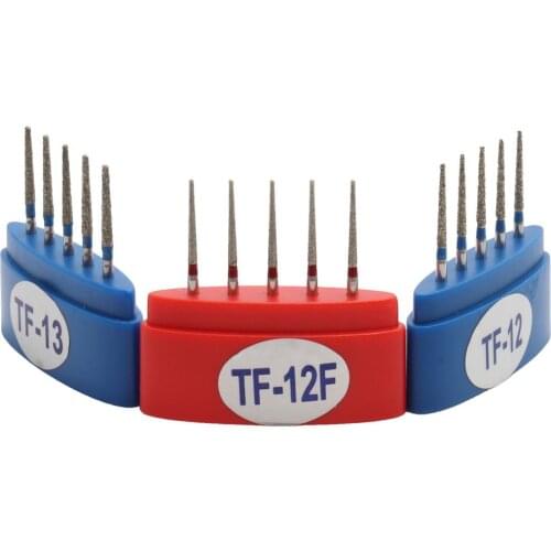 Dental Diamond Burs Medium FG 1.6M for Dental High Speed Handpiece Dental Air Turbine From TF-23 to TF-SS31