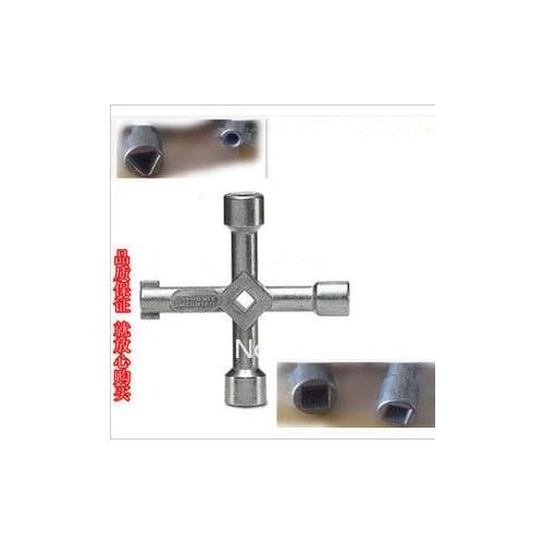 The train keys Cross Keys triangular key electrical cabinet elevator keys genuine