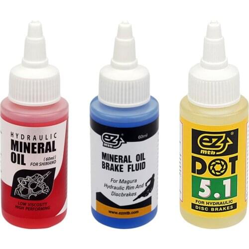 Bicycle Brake Mineral Oil System 60ml Fluid Cycling Mountain Bikes For Shimano Dropship