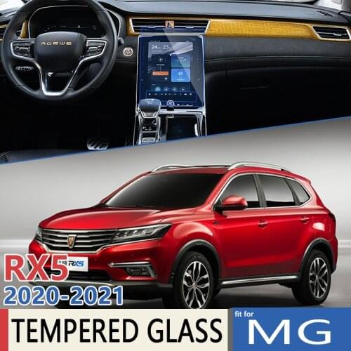 For MG RX5 2020 2021 Car Navigation GPS Anti-blue Light Ultra-Thin Film Touch Full Screen Protector Tempered Glass Accessories
