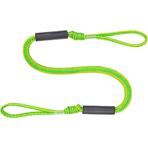 1.2-1.6M Rugged Kayak Mooring Bungee Rope For Terminals Elastic Ropes Maximum Pulling Force 2t Boat Kayak Accessories