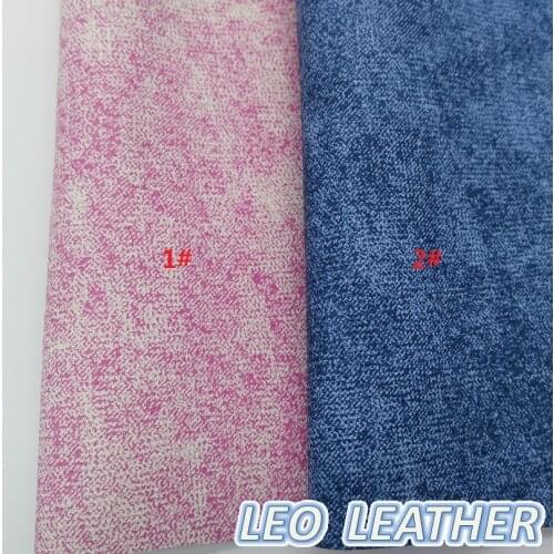 1PCS 21X29CM Synthetic Leather, PU Leather with Denim Grain For DIY Accessories R269A
