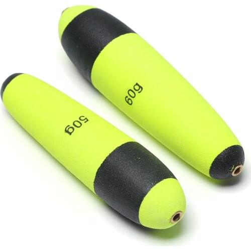 1PC Portable Green Foam Fishing Floats Catfish Pike Float Buoyancy Eva Inline Bobbers Float Ball Fishing Accessories