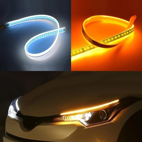 Car LED DRL Daytime Running Light Strip Brake Lights For KIA Sid Rio Soul Sportage Ceed Sorento Cerato K2 K3 K4 K5