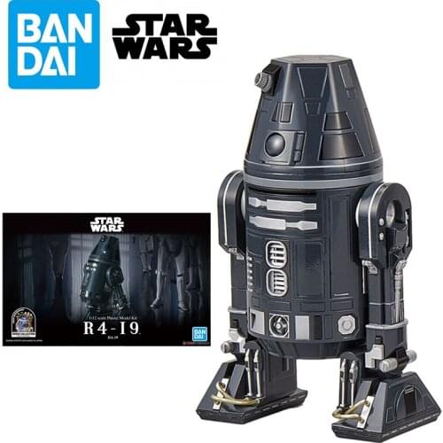 Bandai Star Wars 1/12 R4-I9 Robot Assembly Model Action Figure Adult Decoration Toys Childrens Gifts