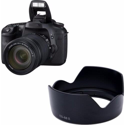 OOTDTY For ES-68 II Bayonet Mount Lens Hood For Canon EF 50mm f/1.8 STM Lens Petal