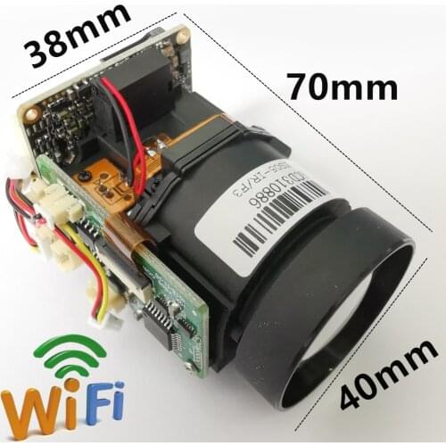 Camhi 2MP 5MP 10X Zoom 4.9-47mm Lens Wifi IP PTZ Camera Module CCTV Security System Wireless AP Onvif Audio TF Card Slot Webcam