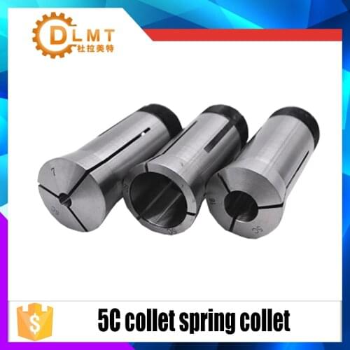 1PCS Round type 5C collet spring collet ,range from 3~26mm for milling machine