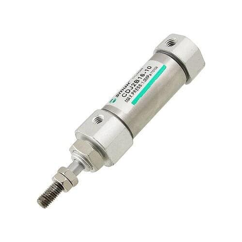Double Action 16mm Bore 10mm Stroke Single Rod Pneumatic Air Cylinder Free shipping