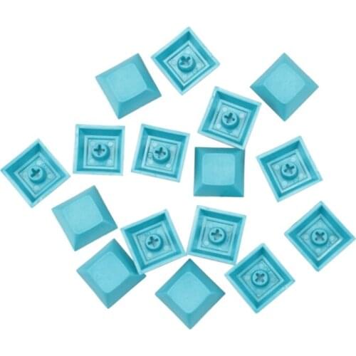 PBT Keycap 1U DSA Profile 100Key Mixded Color Backlight Keycaps Suitable for Mechanical Keyboard Installation MX Switch