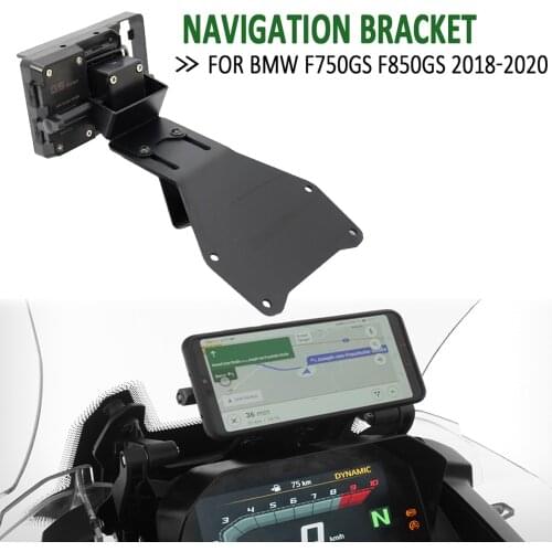 Motorcycle GPS Navigation bracket Phone Stand Holder For BMW F850GS F 850 GS F850 GS F 850GS 2018-2020 2019 WIRELESS CHARGING