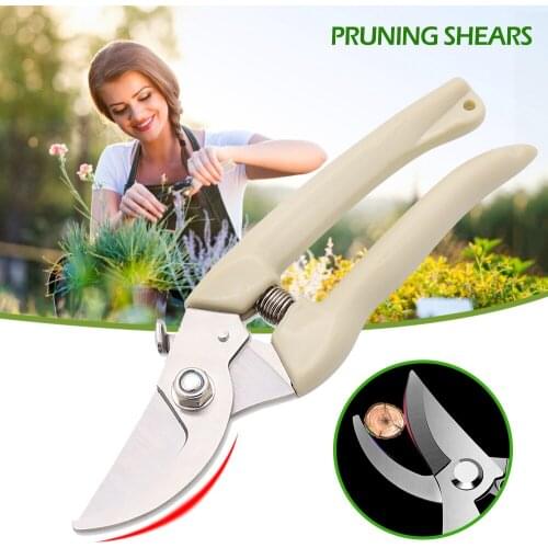Stainless Steel Beaky Sharp Pruning Shears Garden Scissors Grafting Tool Gardening Pruning Shear Scissor Branch Hand Pruner