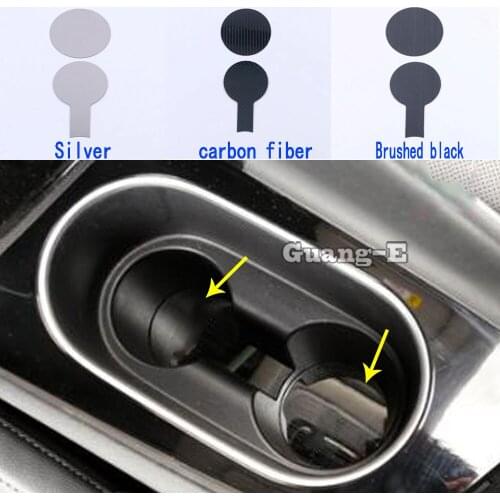 For Hyundai Elantra Avante 2021 2022 Car Stainless Steel Storage Box Shift Stall Paddle Cup Inner Middle Trim Frame Stick Parts