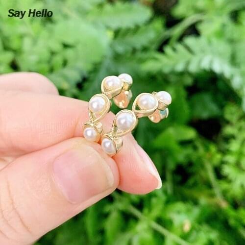 SAY HELLO White Rings