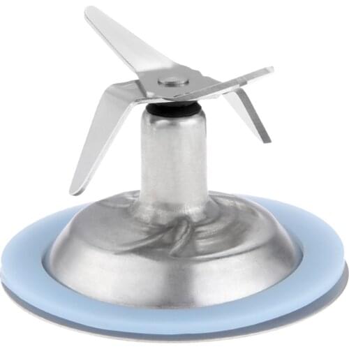 1 Set Stainless Steel Replacement Blade Cutter & Rubber Blender Gasket Part For Black Decker Beach Blender Model 77666 SS