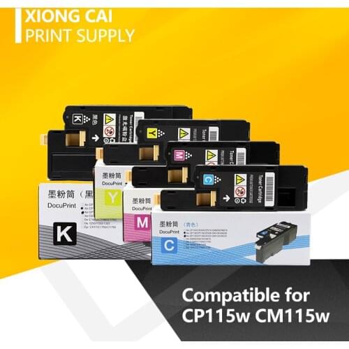 Toner Cartridge Compatible for FUJI Xerox DocuPrinter CP115w CM115w CP115 CP116w CP225w CP118W CM118W CP225W chip free shipping