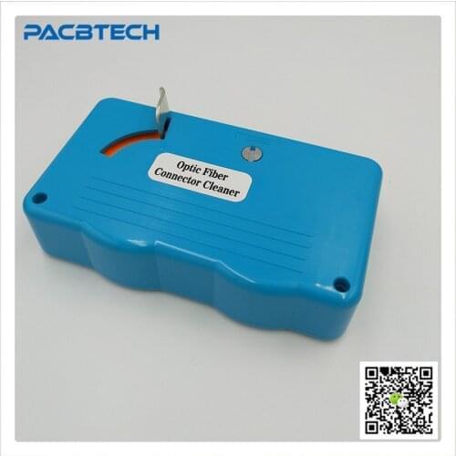 Optical Fiber Connector Cleaner Fiber Conector 550 Times Cassette Cleaner Cleaning Box Cleaned:SC,SC2,FC,ST,DIN,D4,MU,LC,MT