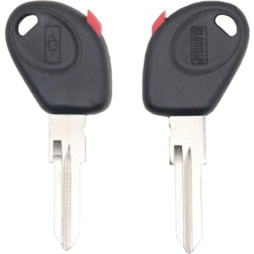 DAKATU Replacement Transponder Key Shell Case Fob With Blank Blade Uncut For Fiat Car Key Shell can install chip