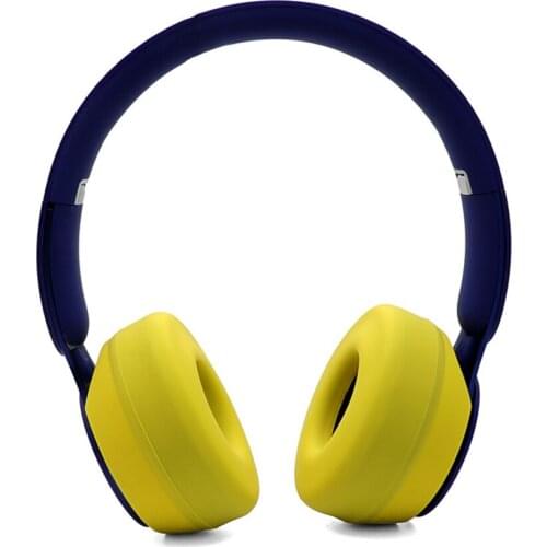 Protective Silicone Case Swearproof Reusable Washable Cover Skin for Beats Solo 2 2.0 3 3.0 Wired Wireless Headphones Headsets