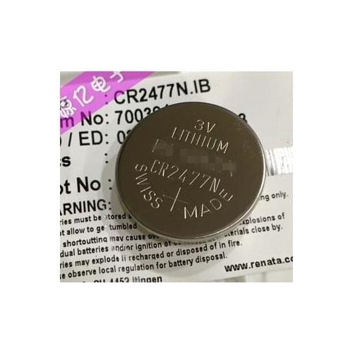 5PCS Brand new original CR2477N button battery 3V CR2477 battery High temperature lithium battery