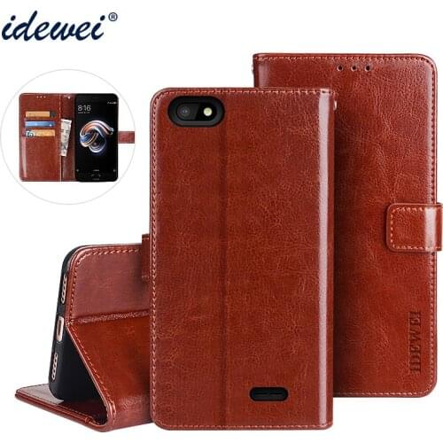 BQ 5056 Fresh Case Cover Luxury Leather Phone Case For BQ Mobile BQ-5056 Fresh Protective Flip Case Wallet Case 5.0"