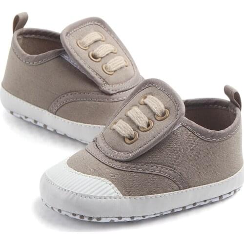 2021 Baby Girl Boy Breathable Solid Print Anti-Slip Shoes Casual Sneakers Toddler Soft Soled First Walkers